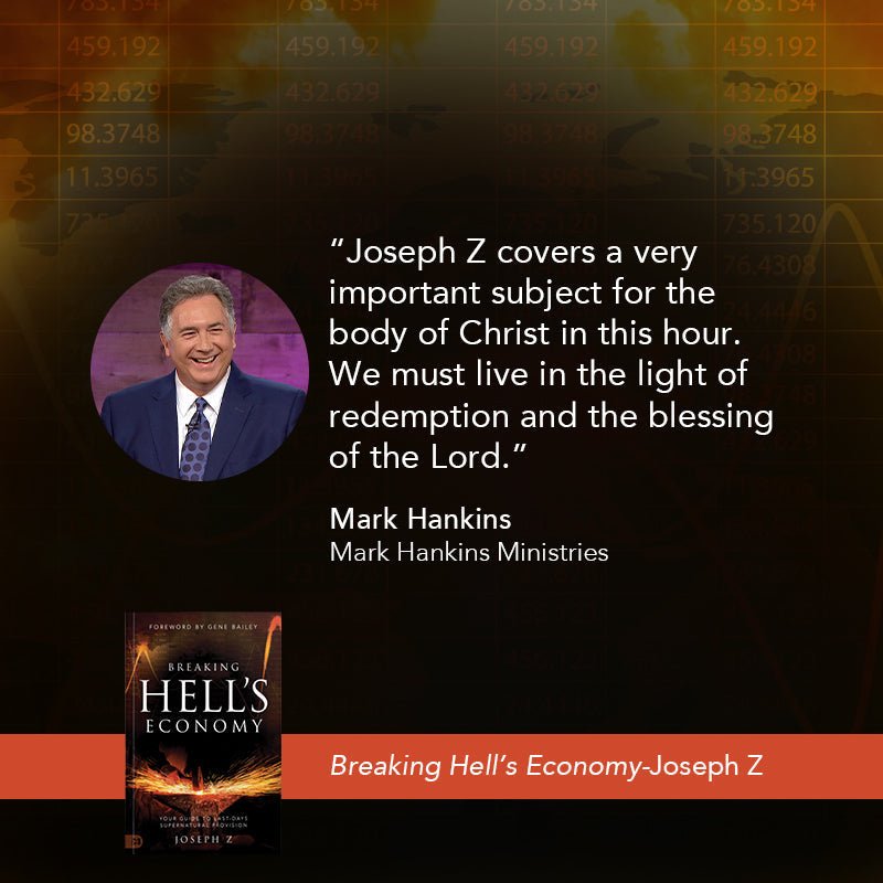 Breaking Hell's Economy: Your Guide to Last Days Supernatural Provision Paperback – October 18, 2022 - Faith & Flame - Books and Gifts - Harrison House Publishers - 9781680319446