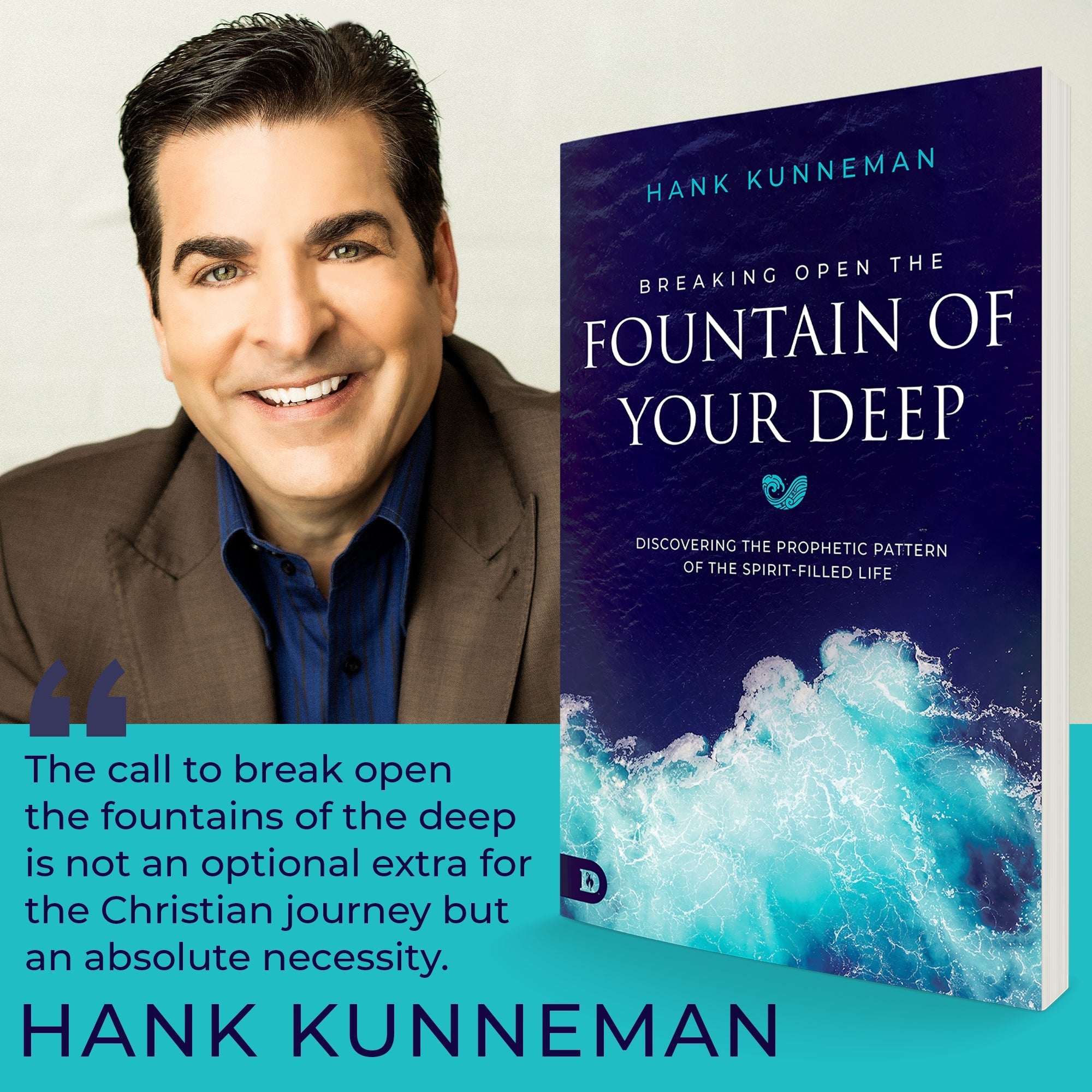 Breaking Open the Fountain of Your Deep: Discovering the Prophetic Pattern of the Spirit - Filled Life Paperback – September 2, 2025 - Faith & Flame - Books and Gifts - Destiny Image - 9798881505530