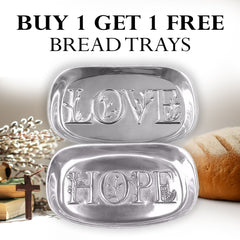 Buy 1 Get 1 Free Bread Tray - Faith & Flame - Books and Gifts - Faith & Flame - Books and Gifts - TBOGO1