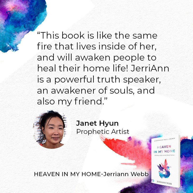Heaven in My Home: Building a Supernatural Family Culture Paperback – April 4, 2023 - Faith & Flame - Books and Gifts - Destiny Image - 9780768472196