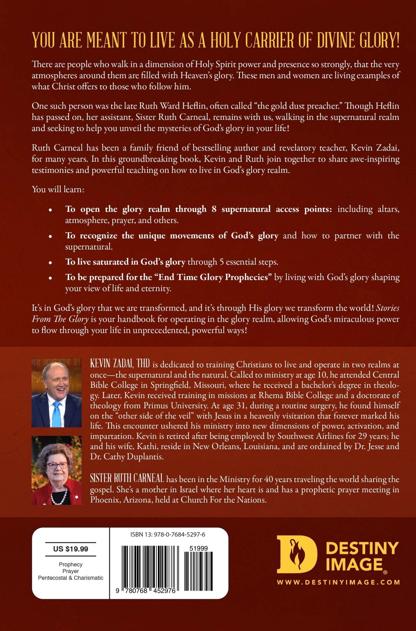 Stories From The Glory: Glimpses of Eternity Now Paperback – November 16, 2021 - Faith & Flame - Books and Gifts - Destiny Image - 9780768452976