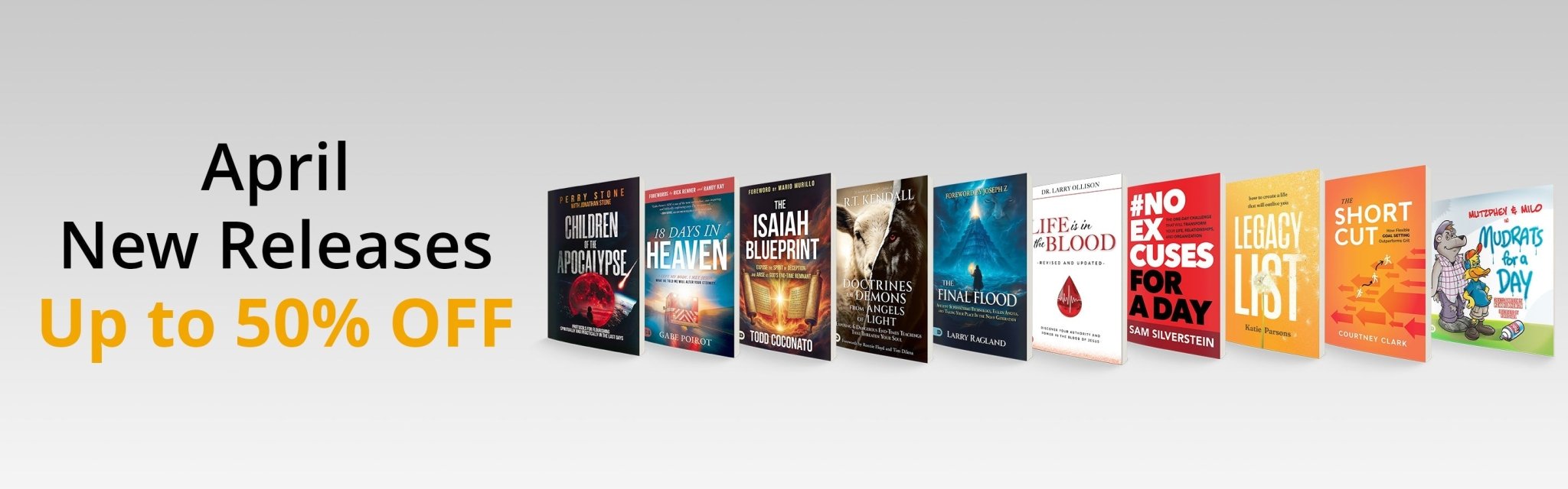 April 2026 New Releases - Faith & Flame - Books and Gifts
