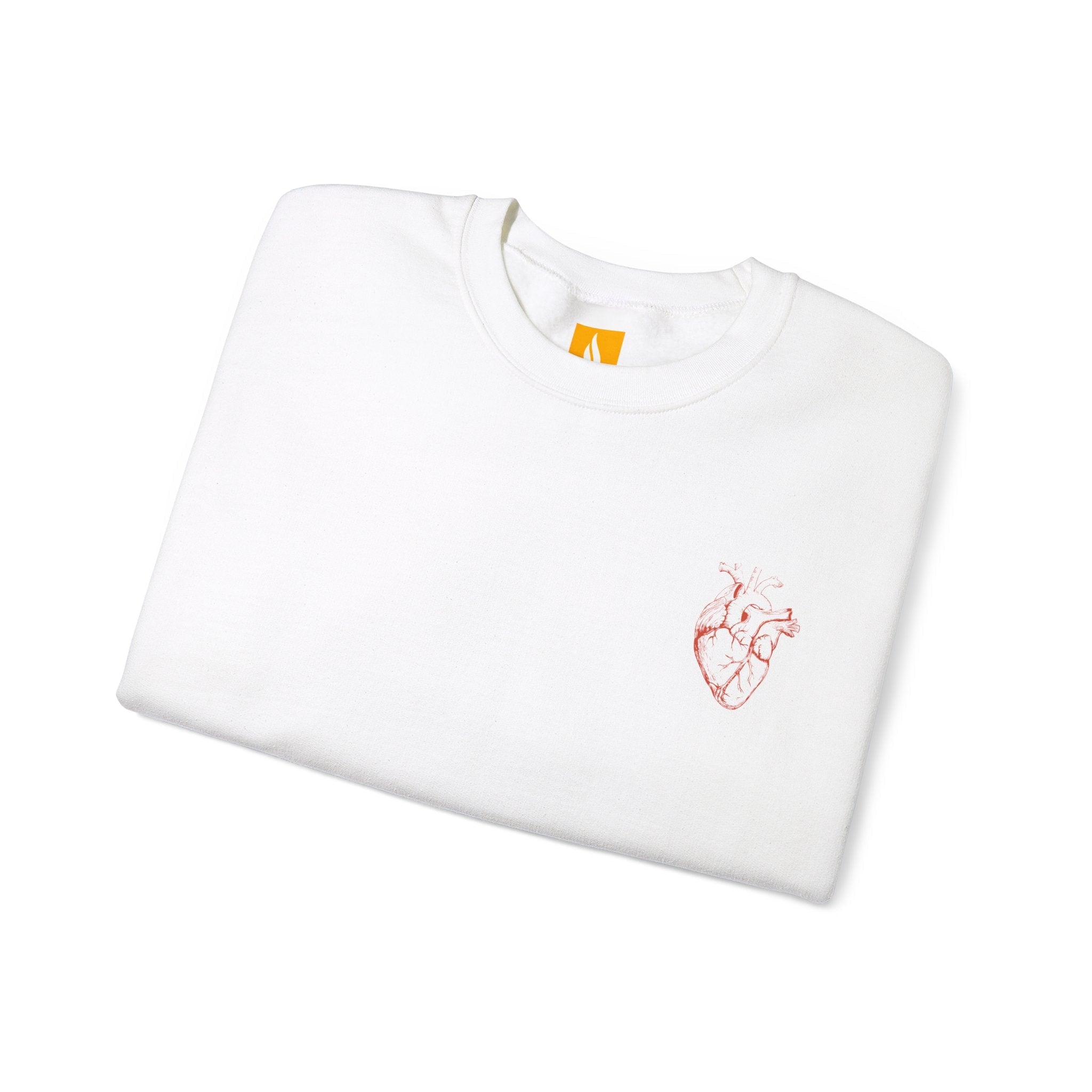 1 Corinthians 16:14 Crewneck Sweatshirt - Faith & Flame - Books and Gifts - Printify - 