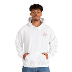 1 Corinthians 16:14 Hoodie - Faith & Flame - Books and Gifts - Printify - 
