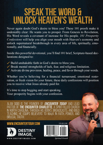 101 Prosperity Confessions: Daily Decrees That Release God's Abundance – November 4, 2025 - Faith & Flame - Books and Gifts - Destiny Image - 9798881506667