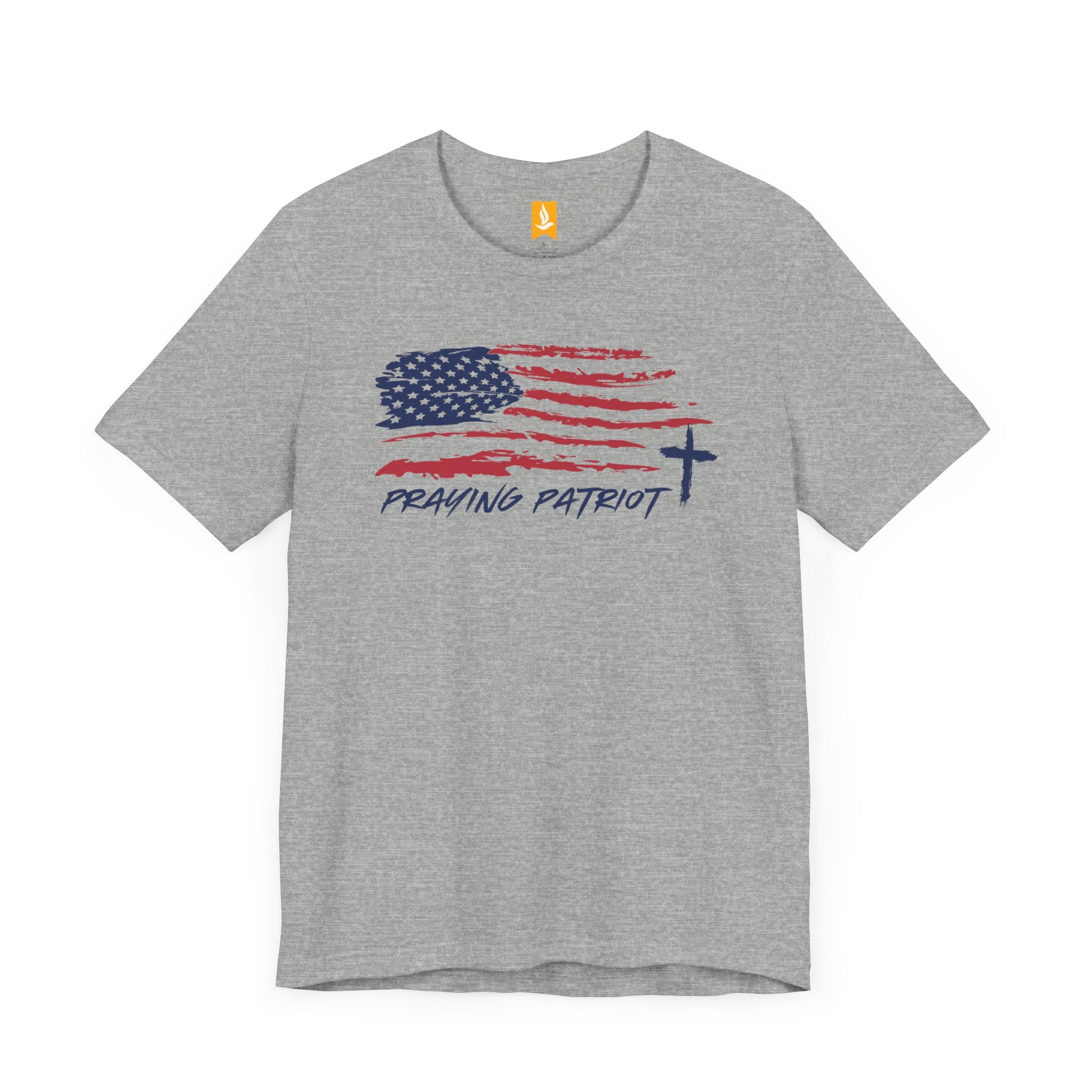 Camiseta patriota en oración