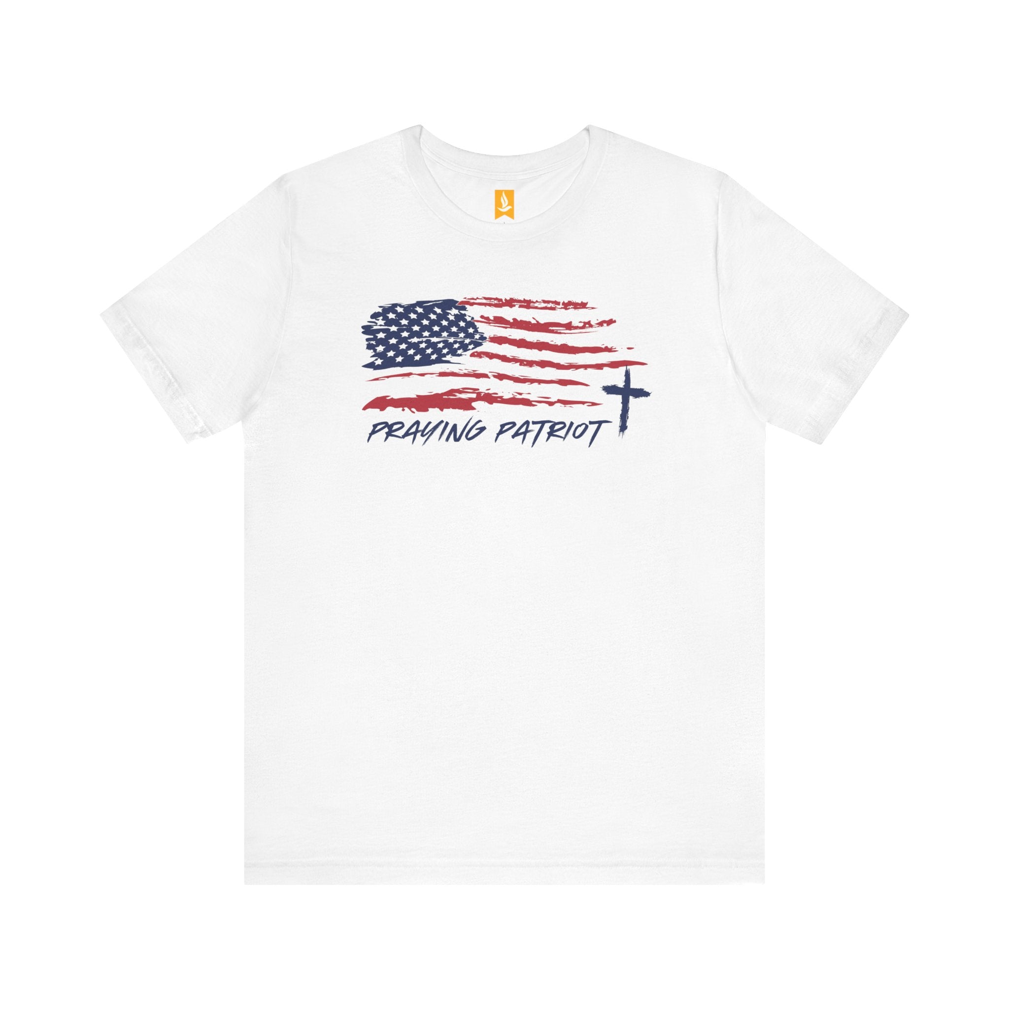 Camiseta patriota en oración