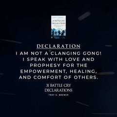 31 Battle Cry Declarations: Powerful Prayers and Decrees That Release Supernatural Breakthrough Paperback – December 5, 2023 - Faith & Flame - Books and Gifts - Destiny Image - 9780768477856