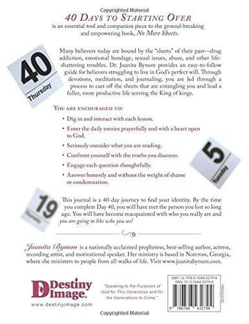 40 Days to Starting Over - Faith & Flame - Books and Gifts - Destiny Image - 9780768432794