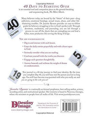 40 Days to Starting Over - Faith & Flame - Books and Gifts - Destiny Image - 9780768432794
