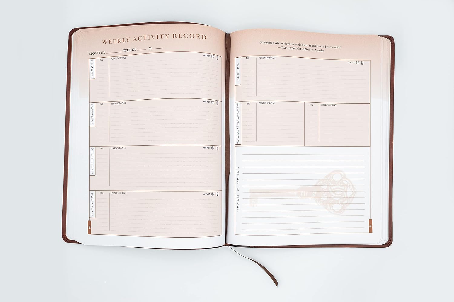 Napoleon Hill® Think and Grow Rich® Planner and Calendar (An Official Publication of the Napoleon Hill Foundation®)