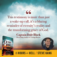 8 Hours in Hell: A Shocking Firsthand Experience of What Really Awaits in the Afterlife Paperback – October 7, 202 - Faith & Flame - Books and Gifts - Destiny Image - 9798881503765