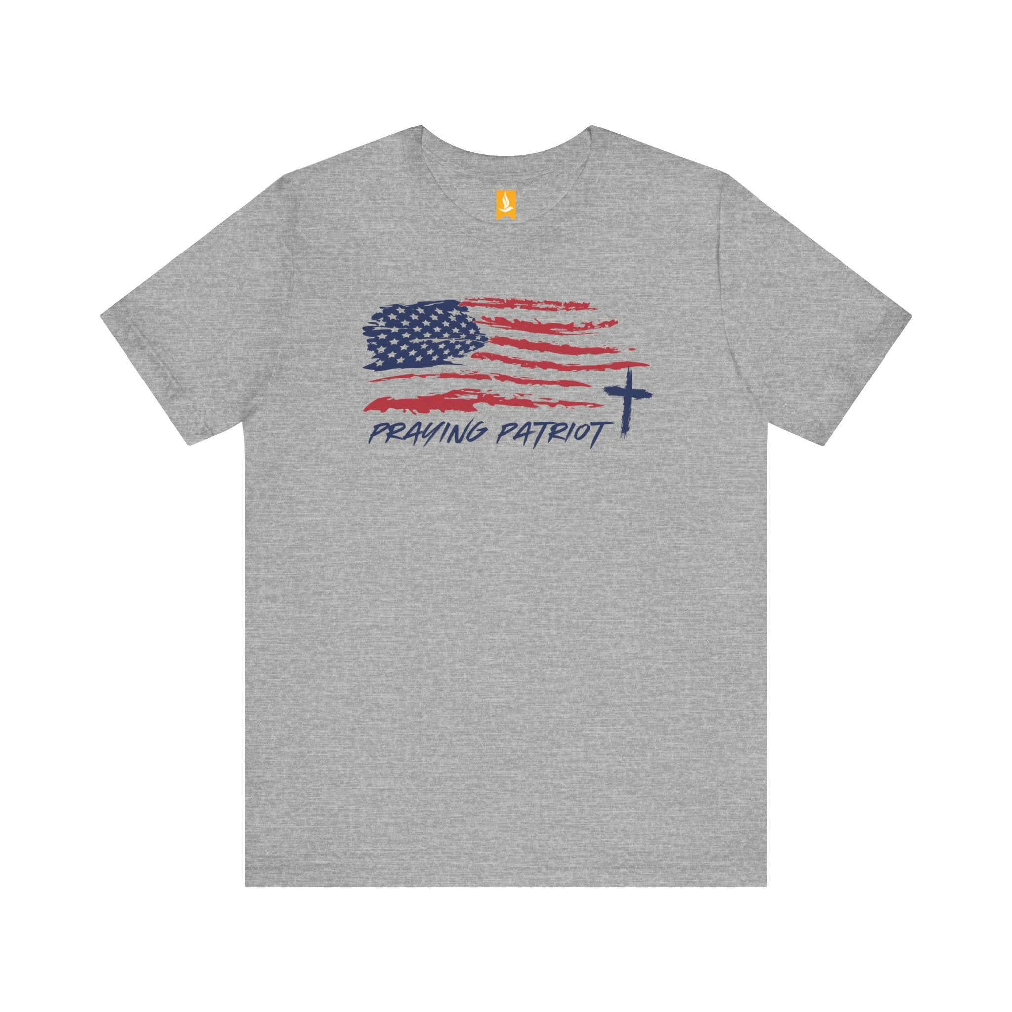 Camiseta patriota en oración