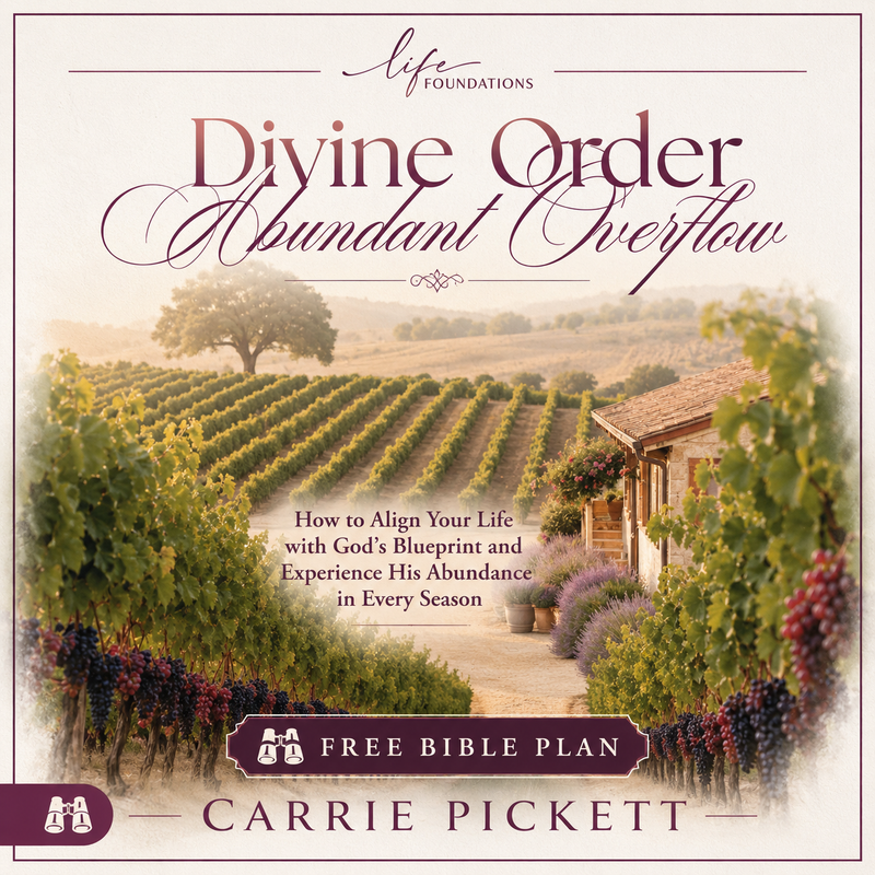  Divine Order, Abundant Overflow - Free Companion Bible Plan