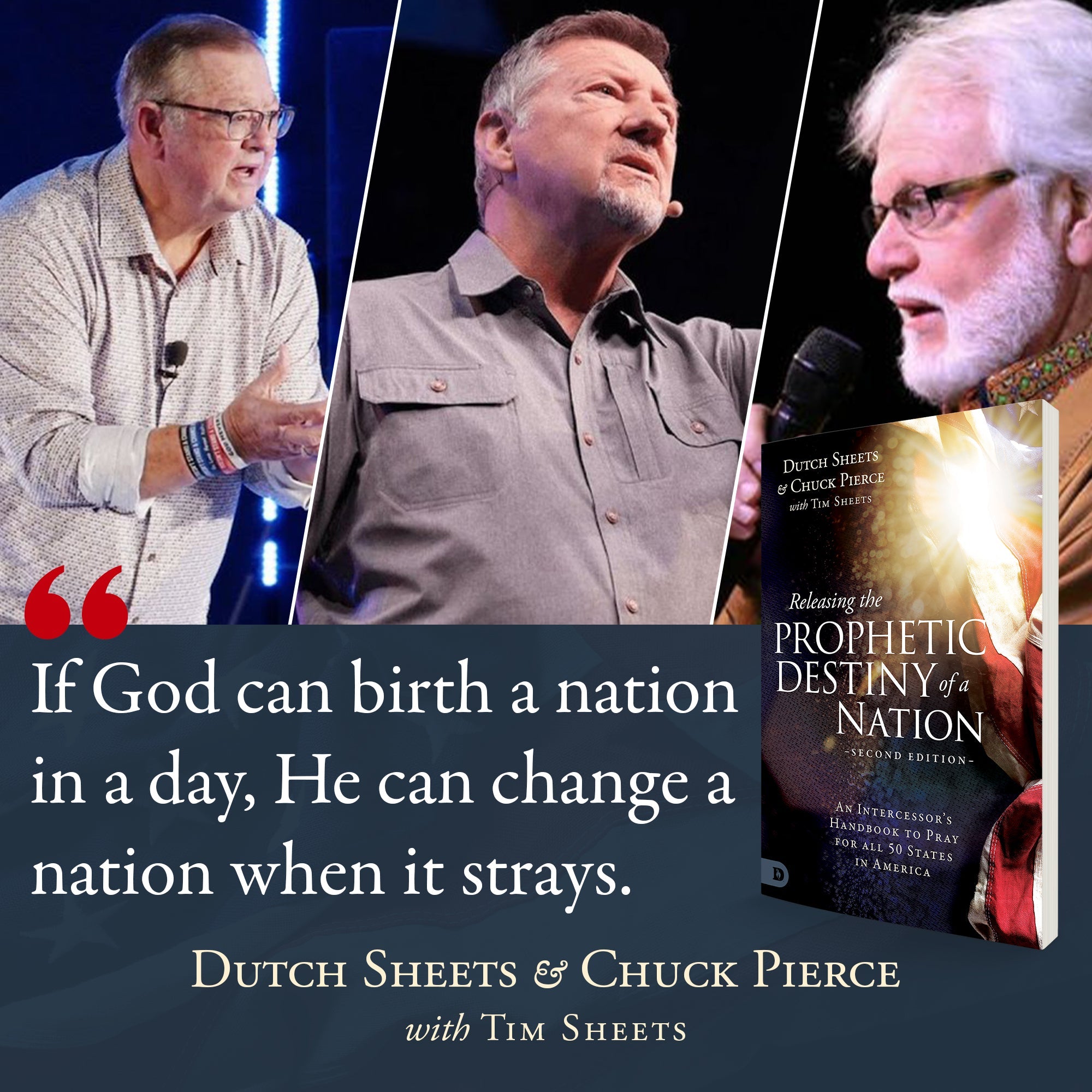 Releasing the Prophetic Destiny of a Nation [Second Edition]: An Intercessor's Handbook to Pray for All 50 States in America () - July 2, 2024