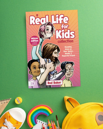 A Real Life for Kids Collection: Knowing Jesus as Your Savior, Healer & Powerful Friend Paperback – July 1, 2025 - Faith & Flame - Books and Gifts - Harrison House - 9781667509334