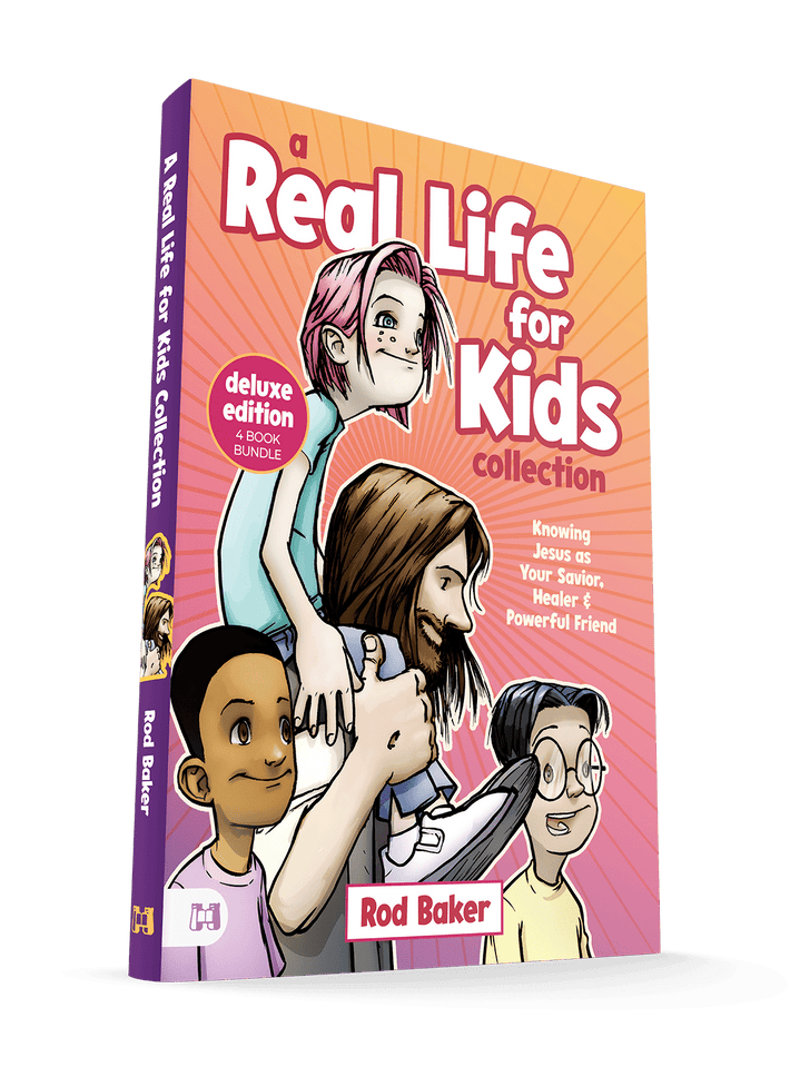 A Real Life for Kids Collection: Knowing Jesus as Your Savior, Healer & Powerful Friend Paperback – July 1, 2025 - Faith & Flame - Books and Gifts - Harrison House - 9781667509334