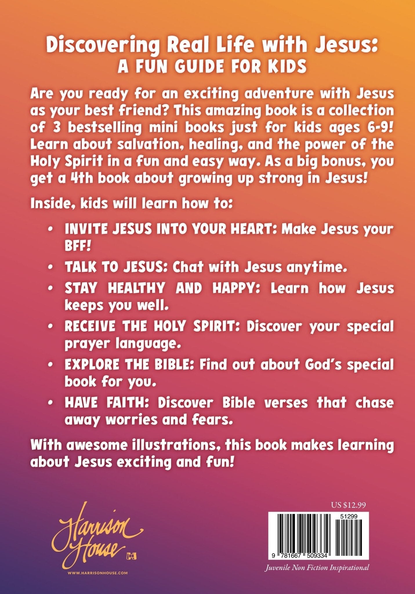 A Real Life for Kids Collection: Knowing Jesus as Your Savior, Healer & Powerful Friend Paperback – July 1, 2025 - Faith & Flame - Books and Gifts - Harrison House - 9781667509334