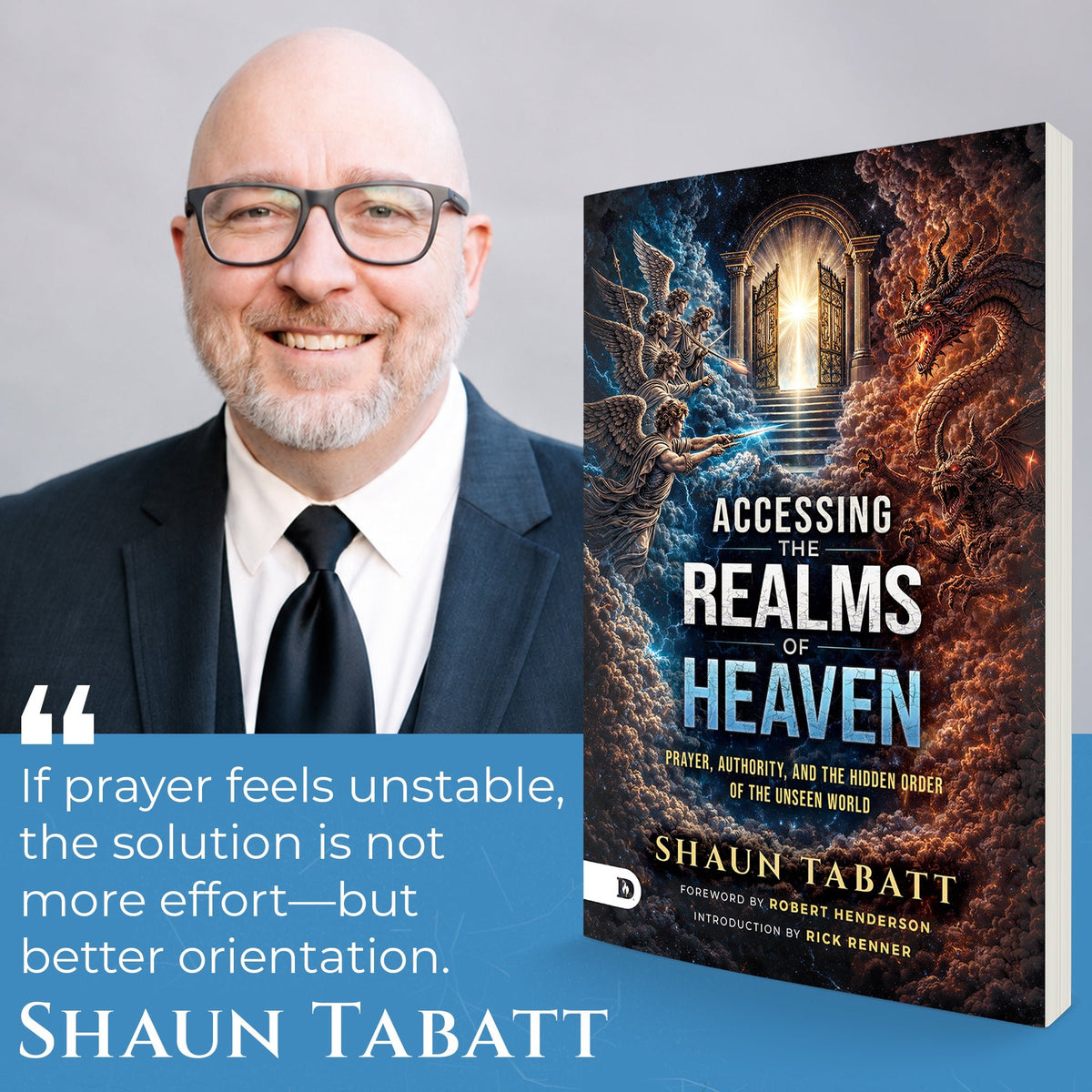 Accessing the Realms of Heaven - November 1, 2026 - Faith & Flame - Books and Gifts - Destiny Image - 9798881509439