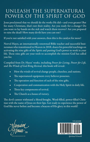 Activating the Nine Gifts of the Spirit: Revealing the Power and Presence of God Paperback – May 6, 2025 - Faith & Flame - Books and Gifts - Harrison House - 9781667509198