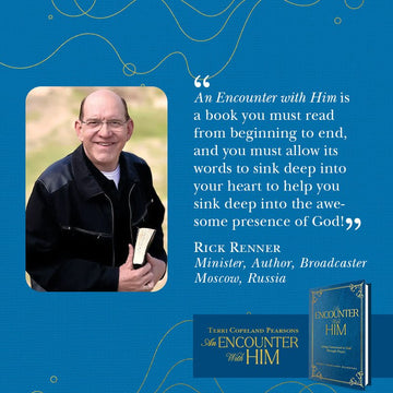 An Encounter with Him: Living Connected to God Through Prayer Hardcover – August 6, 2024 - Faith & Flame - Books and Gifts - Harrison House - 9781604635300