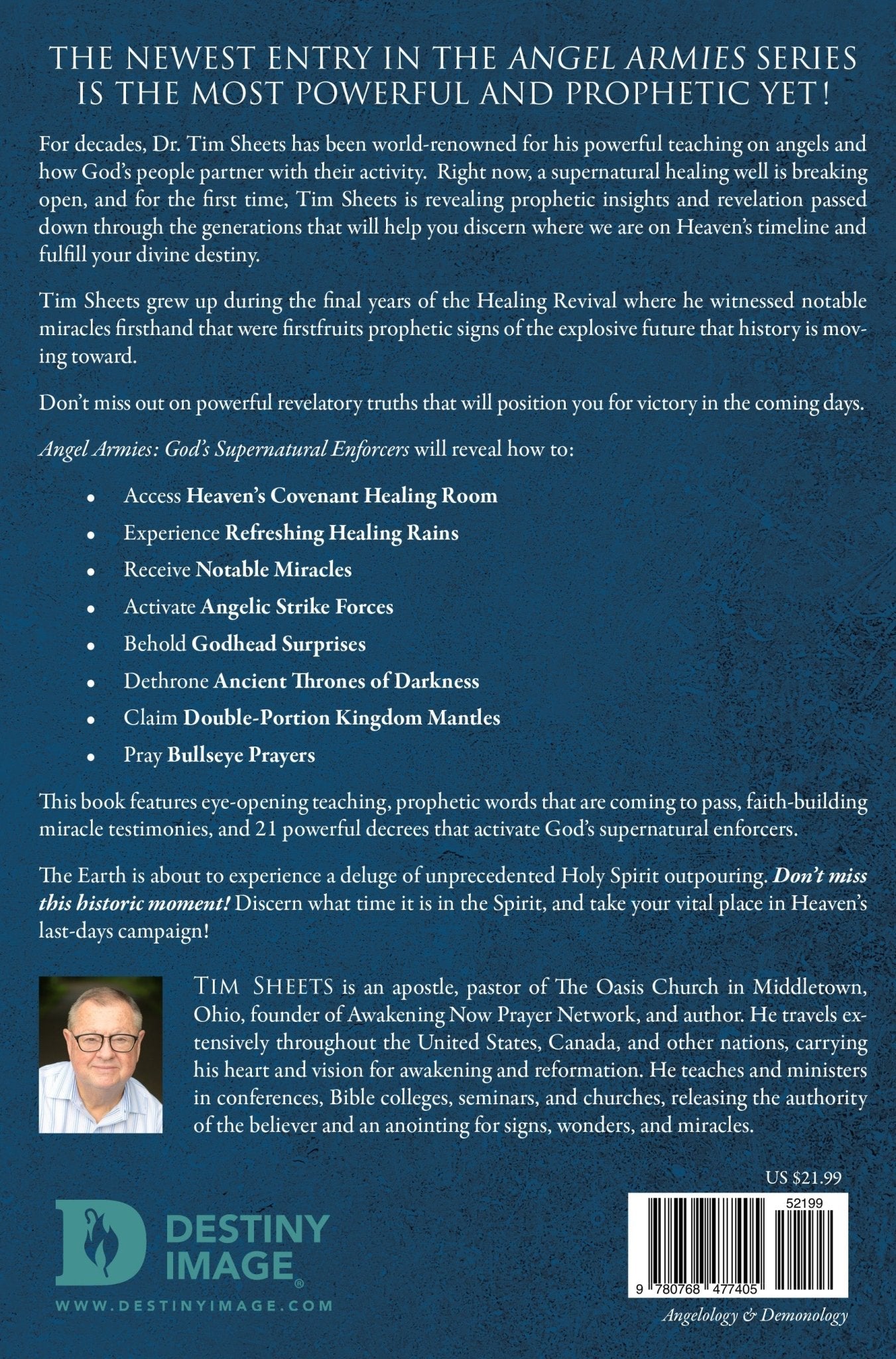 Angel Armies: God's Supernatural Enforcers: The Angel Gate is Open: Signs, Wonders, and Miracles Paperback – May 6, 2025 - Faith & Flame - Books and Gifts - Destiny Image - 9780768477405