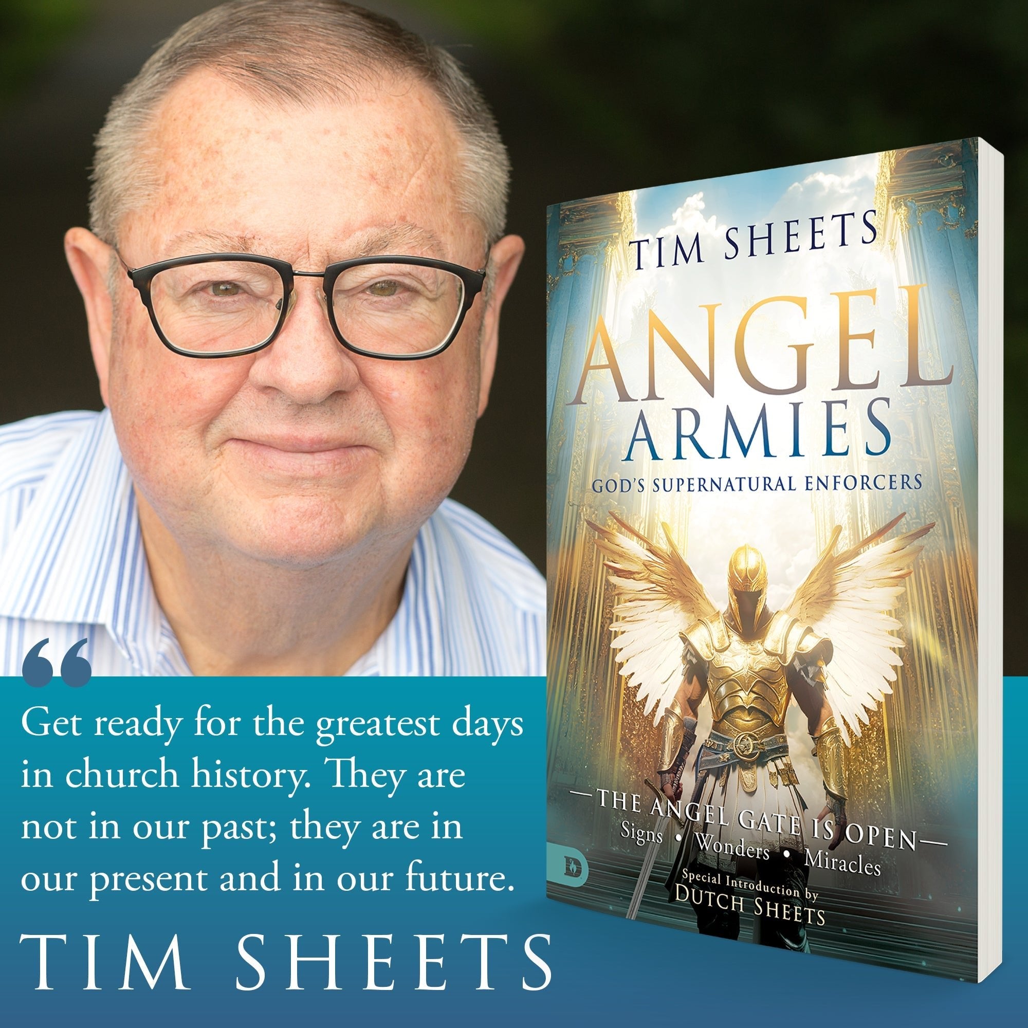 Angel Armies: God's Supernatural Enforcers: The Angel Gate is Open: Signs, Wonders, and Miracles Paperback – May 6, 2025 - Faith & Flame - Books and Gifts - Destiny Image - 9780768477405