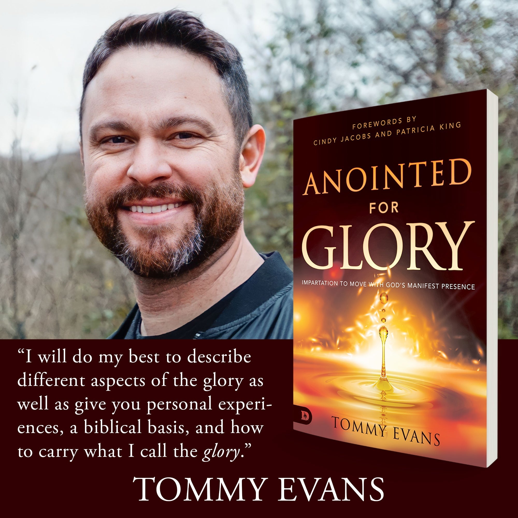 Anointed for Glory: Impartation to Move with God's Manifest Presence Paperback – Special Edition, August 8, 2023 - Faith & Flame - Books and Gifts - Destiny Image - 9780768474435