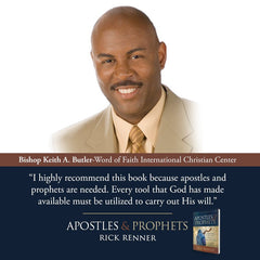 Apostles and Prophets: Their Roles in the Past, Present, and Last-Days Church Paperback – January 17, 2023 - Faith & Flame - Books and Gifts - Harrison House - 9781680318975