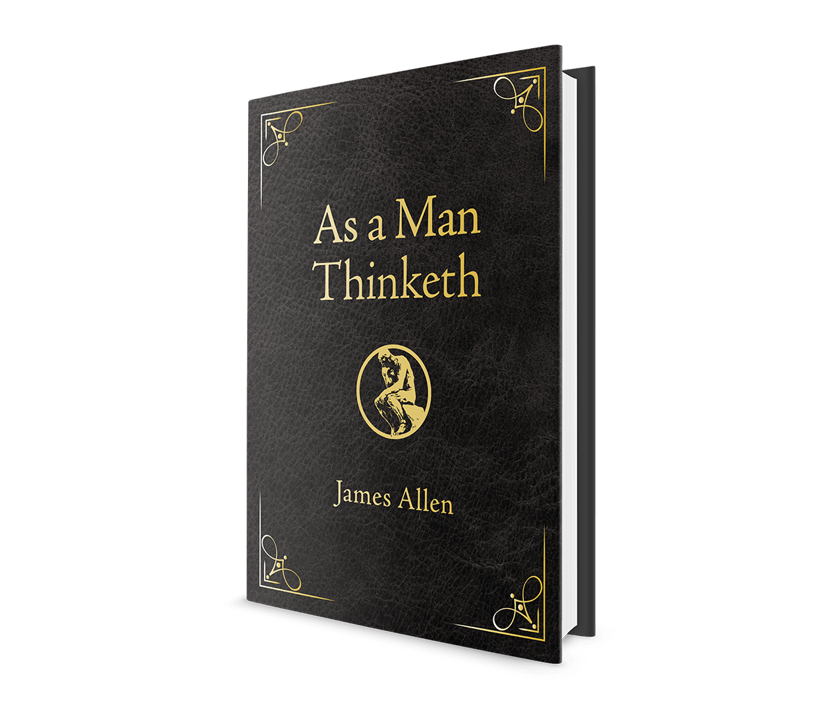 As a Man Thinketh Deluxe Leather Edition: Awakening the Power of Thought to Shape Your Destiny – November 17, 2025 - Faith & Flame - Books and Gifts - Sound Wisdom - 9781640957008