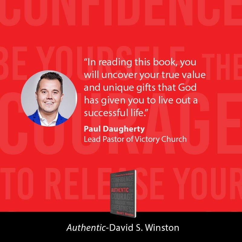 Authentic: The Confidence to Be Yourself, the Courage to Release Your Greatness Paperback – February 21, 2023 - Faith & Flame - Books and Gifts - Harrison House Publishers - 9781667500126