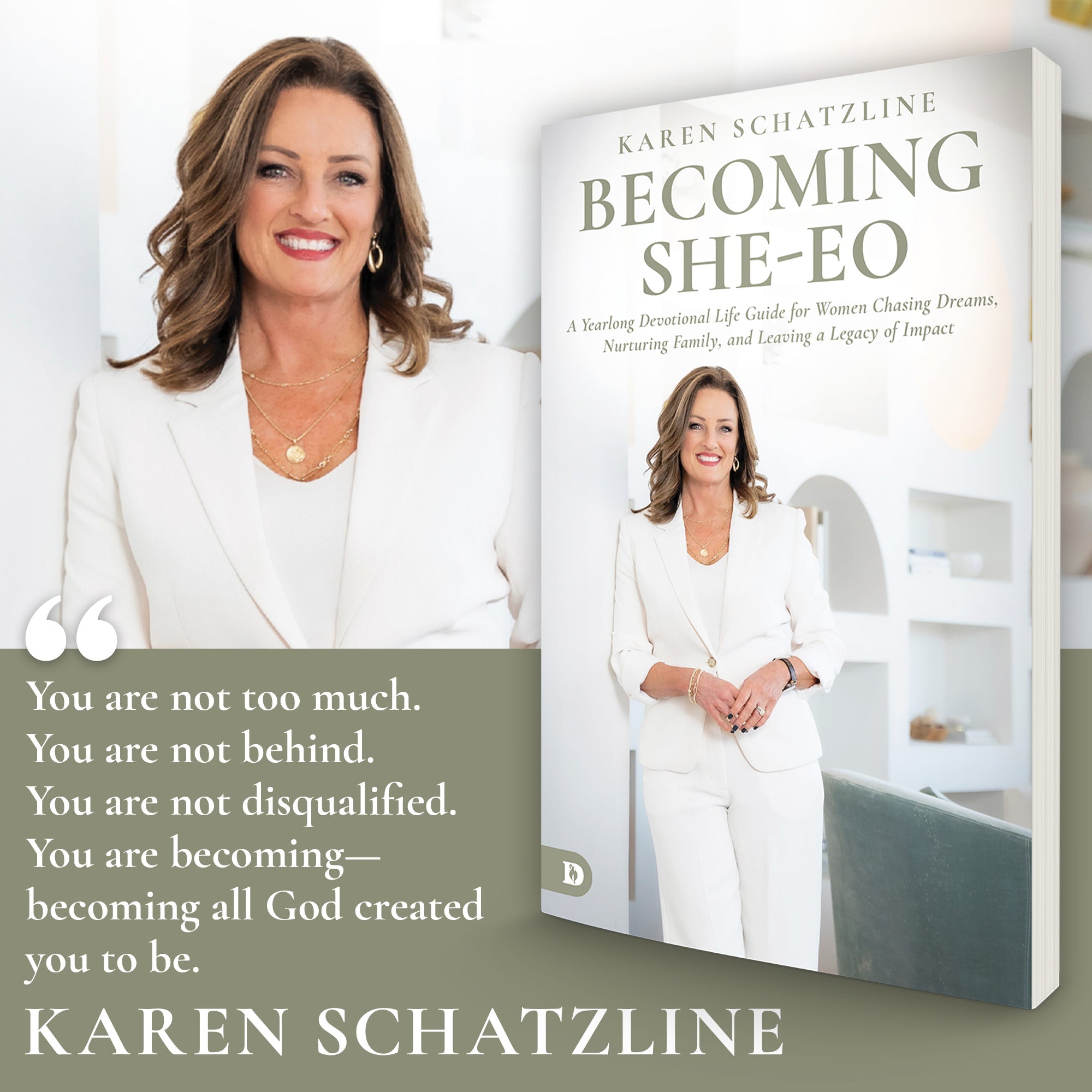 Becoming She - EO: A Yearlong Devotional Life Guide for Women Chasing Dreams, Nurturing Family, and Leaving a Legacy of Impact – May 5, 2026 - Faith & Flame - Books and Gifts - Destiny Image - 9798881509705