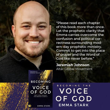 Becoming the Voice of God: Next-Level Training for Prophetic People Paperback – December 5, 2023 - Faith & Flame - Books and Gifts - Destiny Image - 9780768462609