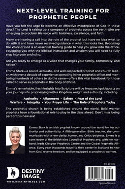 Becoming the Voice of God: Next-Level Training for Prophetic People Paperback – December 5, 2023 - Faith & Flame - Books and Gifts - Destiny Image - 9780768462609