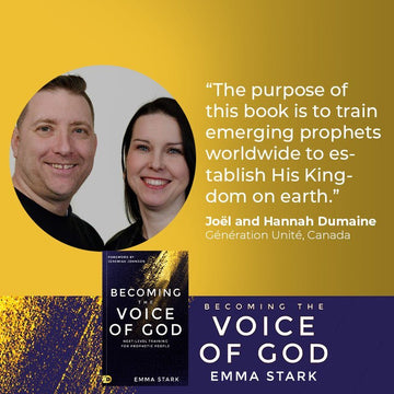 Becoming the Voice of God: Next-Level Training for Prophetic People Paperback – December 5, 2023 - Faith & Flame - Books and Gifts - Destiny Image - 9780768462609