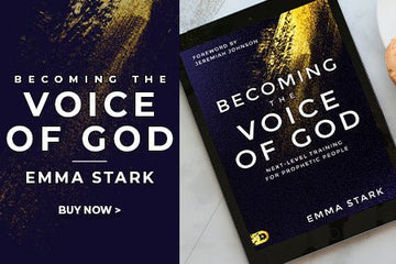 Becoming the Voice of God: Next-Level Training for Prophetic People Paperback – December 5, 2023 - Faith & Flame - Books and Gifts - Destiny Image - 9780768462609