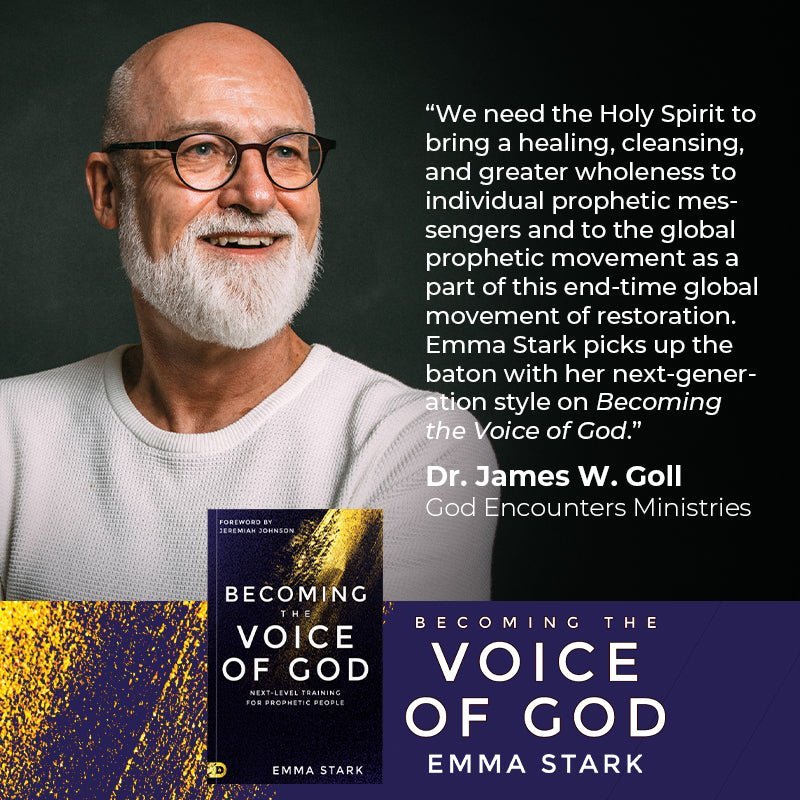 Becoming the Voice of God: Next-Level Training for Prophetic People Paperback – December 5, 2023 - Faith & Flame - Books and Gifts - Destiny Image - 9780768462609