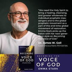 Becoming the Voice of God: Next-Level Training for Prophetic People Paperback – December 5, 2023 - Faith & Flame - Books and Gifts - Destiny Image - 9780768462609