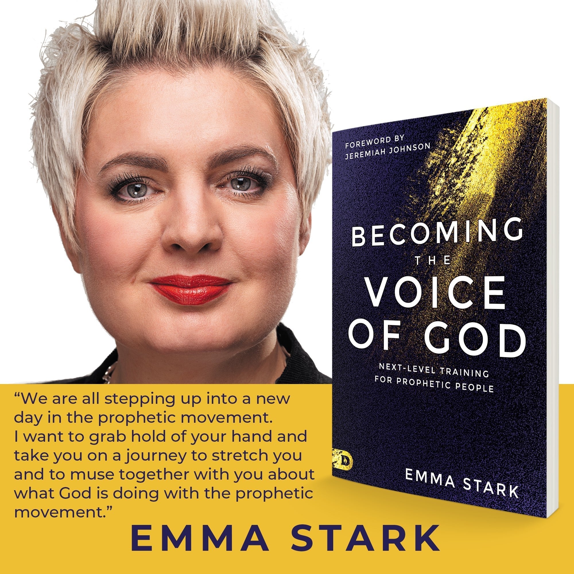 Becoming the Voice of God: Next-Level Training for Prophetic People Paperback – December 5, 2023 - Faith & Flame - Books and Gifts - Destiny Image - 9780768462609