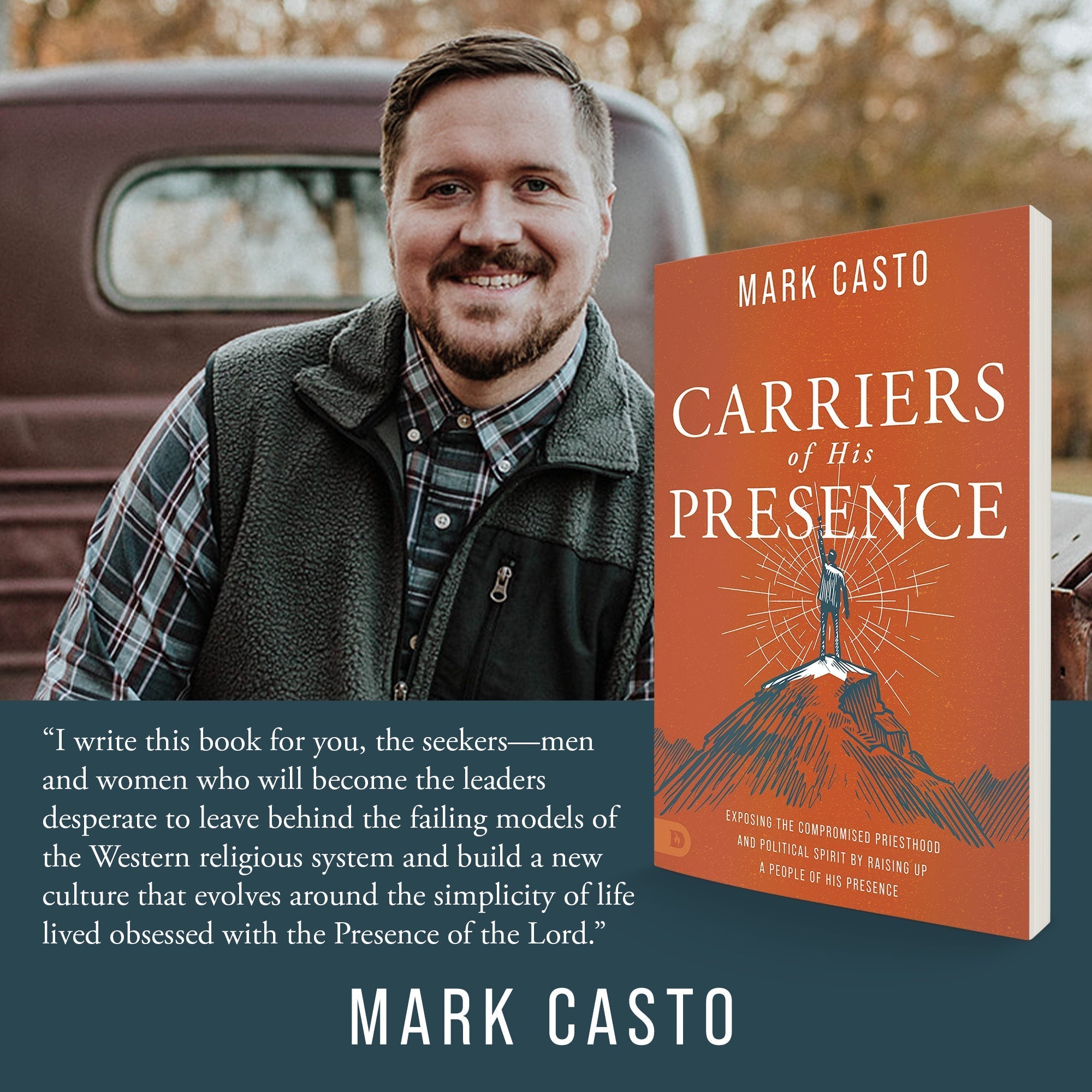 Carriers of His Presence: Exposing the Compromised Priesthood and Political Spirit by Raising up a People of His Presence Paperback – December 20, 2022 - Faith & Flame - Books and Gifts - Destiny Image - 9780768463743