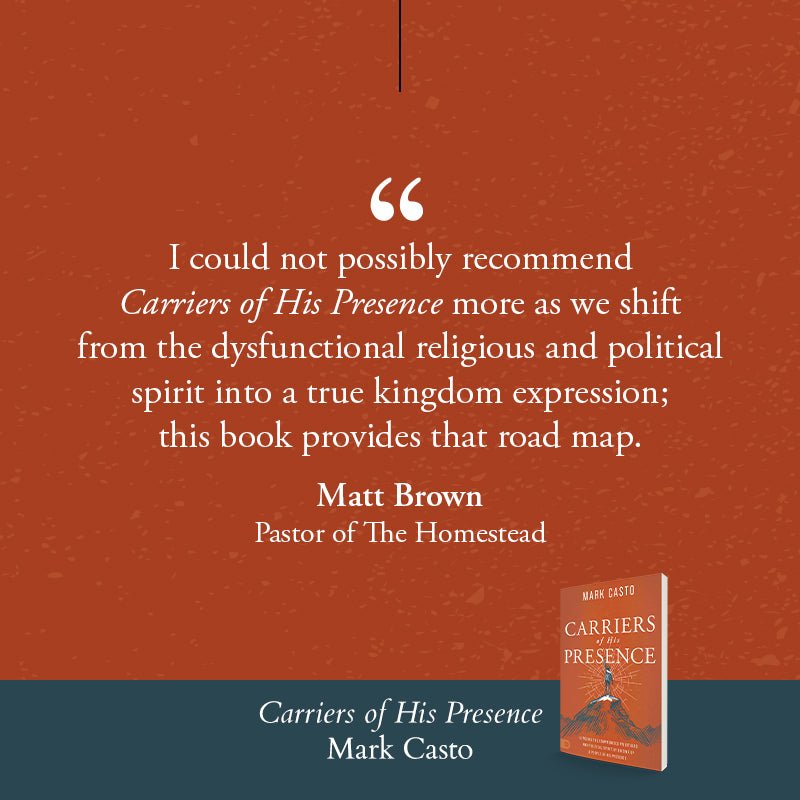 Carriers of His Presence: Exposing the Compromised Priesthood and Political Spirit by Raising up a People of His Presence Paperback – December 20, 2022 - Faith & Flame - Books and Gifts - Destiny Image - 9780768463743