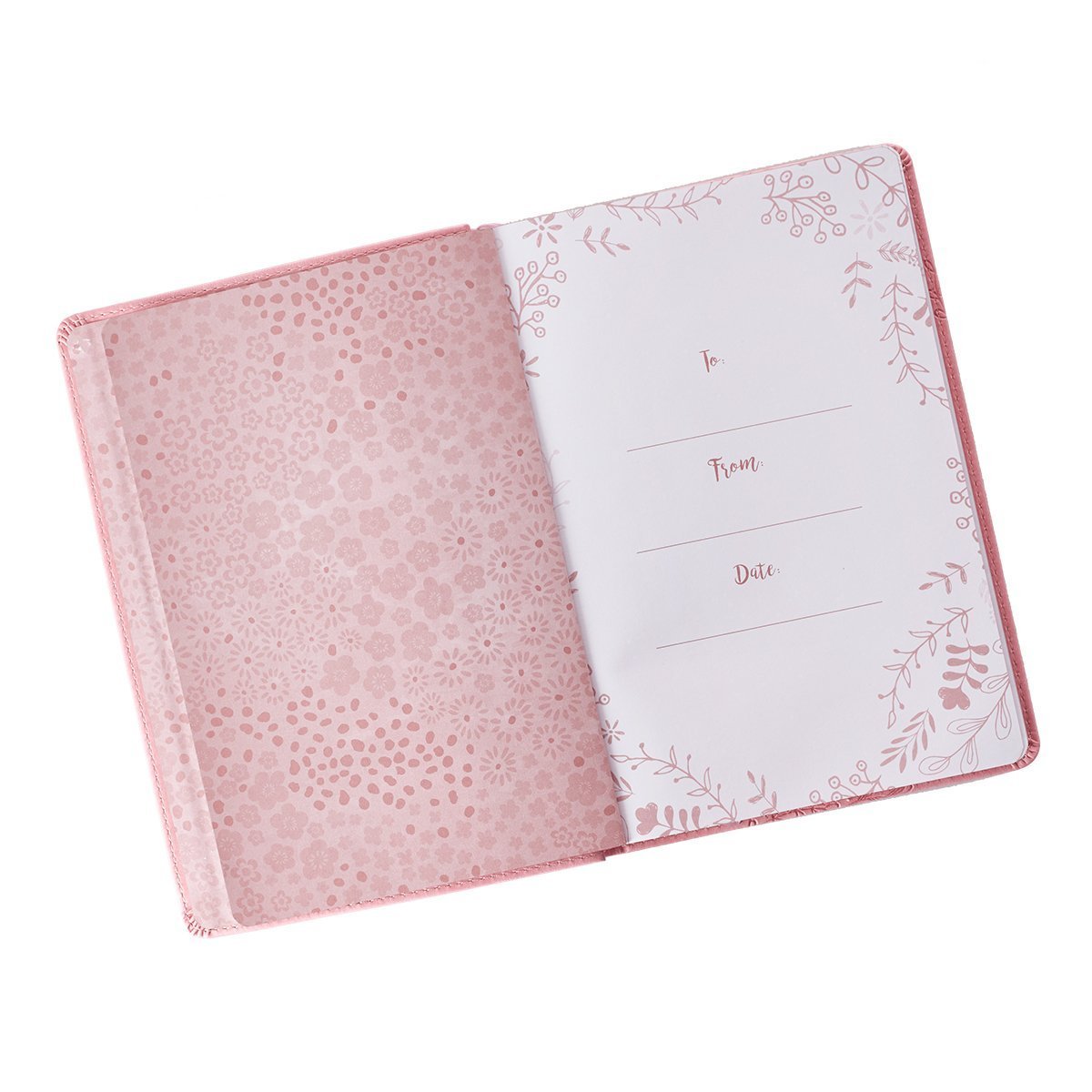 Christian Art Gifts Pink Faux Leather Journal, I Know The Plans Jeremiah 29:11 Bible Verse, Slim Line Flexcover Inspirational Notebook w/Ribbon Marker, 240 Lined Pages, 6 x 8.5 x .8 Inches (Imitation Leather) – October 2, 2017 - Faith & Flame - Books and Gifts - CHRISTIAN ART GIFTS - 9781432124908