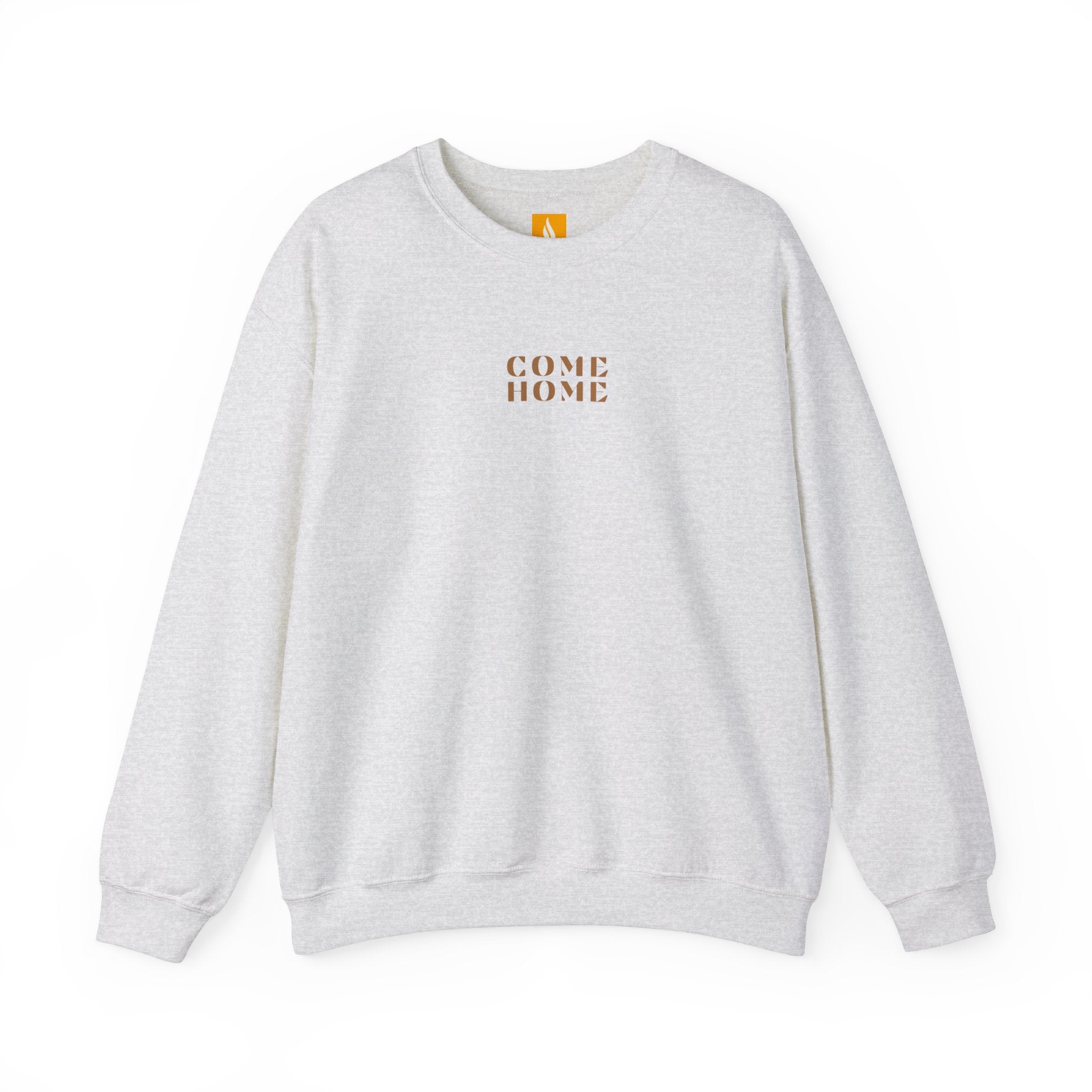 Come Home Crewneck Sweatshirt - Faith & Flame - Books and Gifts - Printify -