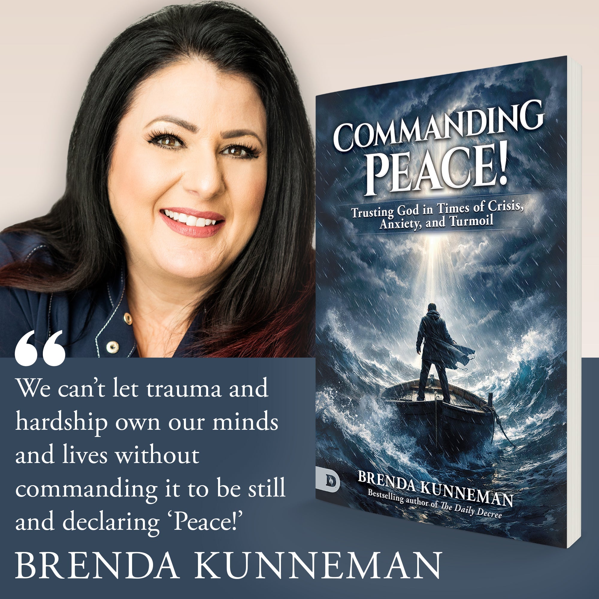 Commanding Peace - September 2026 - Faith & Flame - Books and Gifts - Destiny Image - 9798881506902
