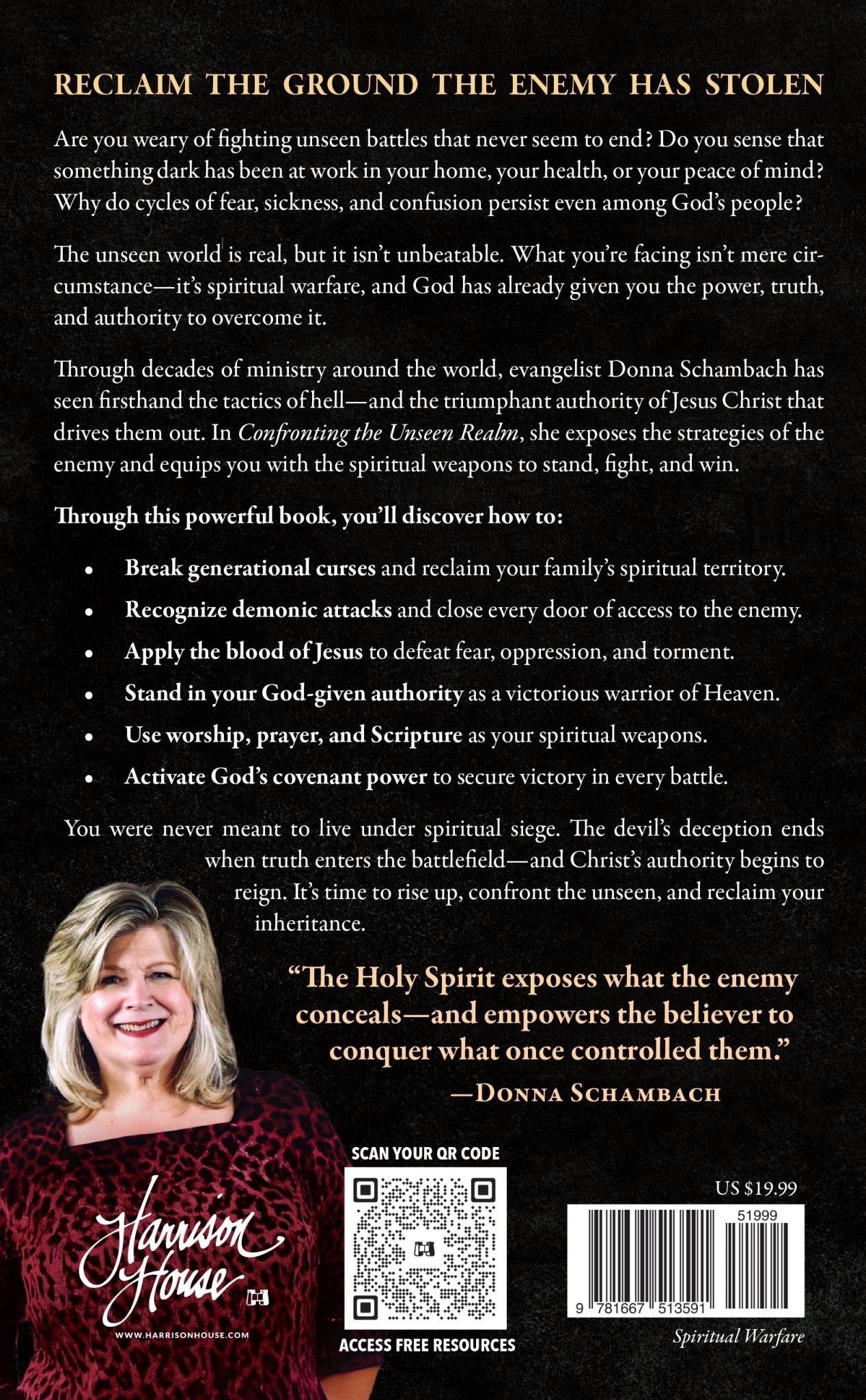 Confronting the Unseen Realm: How to Take Back Your Life, Family, and Territory from the Powers of Darkness – June 2, 2026 - Faith & Flame - Books and Gifts - Harrison House - 9781667513591