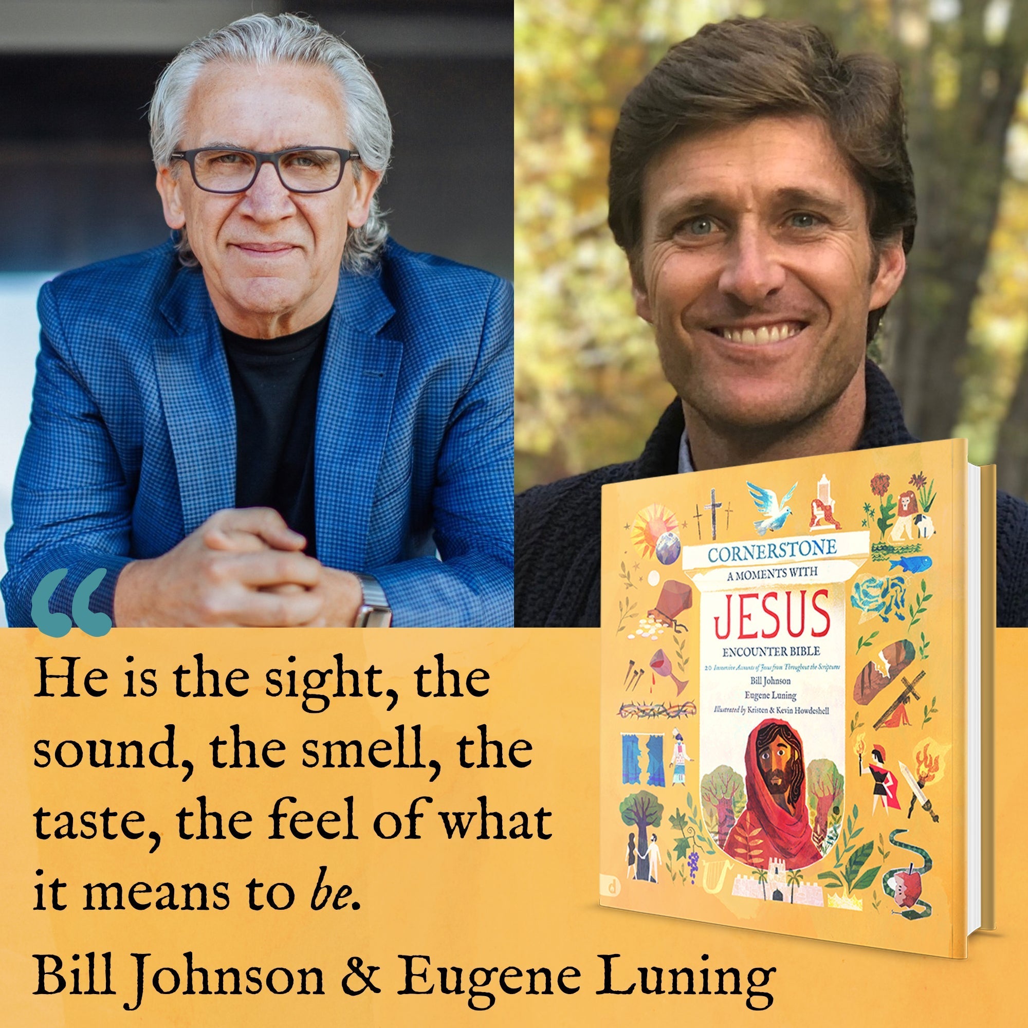 Cornerstone: A Moments with Jesus Encounter Bible: 20 Immersive Accounts of Jesus from Throughout the Scriptures Hardcover – November 5, 2024 - Faith & Flame - Books and Gifts - Destiny Image - 9780768463026