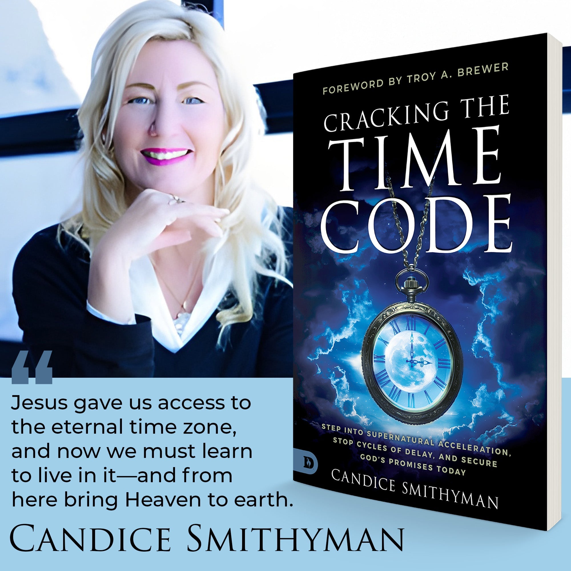Cracking the Time Code: Step Into Supernatural Acceleration, Stop Cycles of Delay, and Secure God's Promises Today – January 6, 2026 - Faith & Flame - Books and Gifts - Destiny Image - 9798881505387