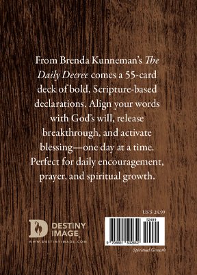Daily Decree Card Deck - September 6, 2025 - Faith & Flame - Books and Gifts - Destiny Image - 9798881502652