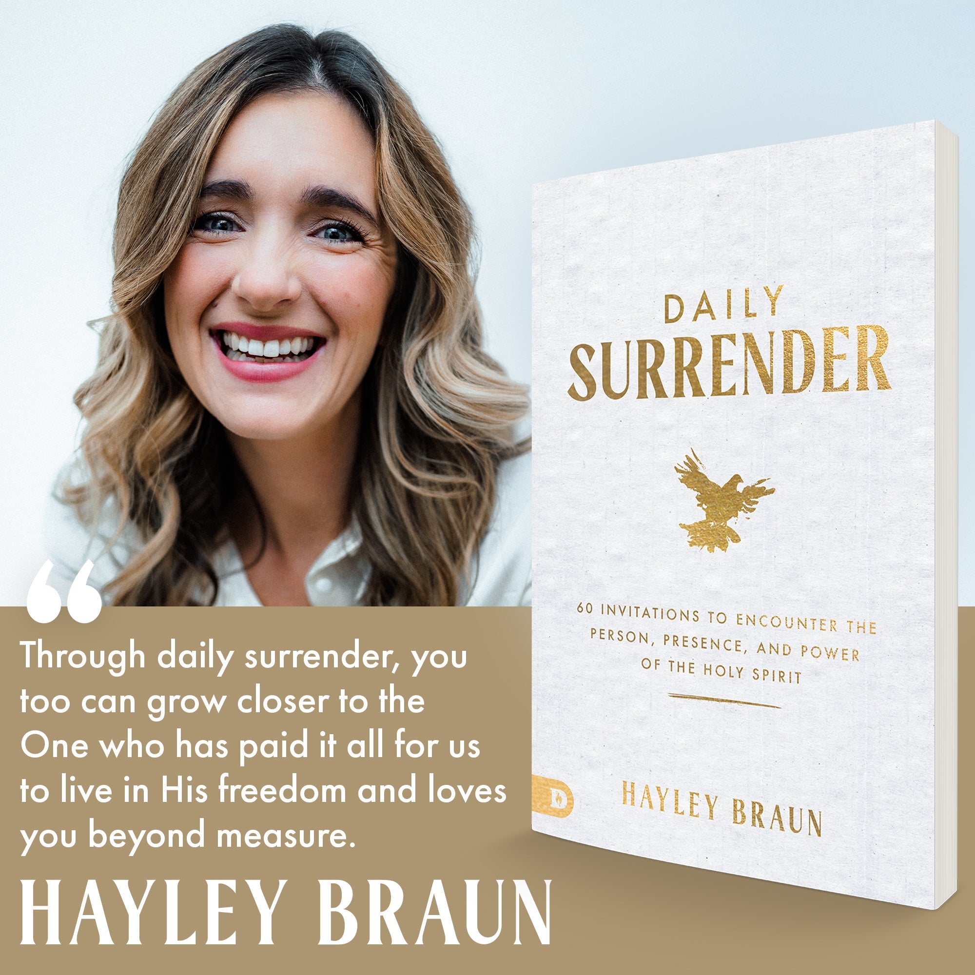 Daily Surrender: 60 Invitations to Encounter the Person, Presence and Power of the Holy Spirit Paperback – September 2, 2025 - Faith & Flame - Books and Gifts - Destiny Image - 9798881503482