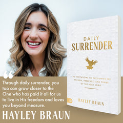 Daily Surrender: 60 Invitations to Encounter the Person, Presence and Power of the Holy Spirit Paperback – September 2, 2025 - Faith & Flame - Books and Gifts - Destiny Image - 9798881503482